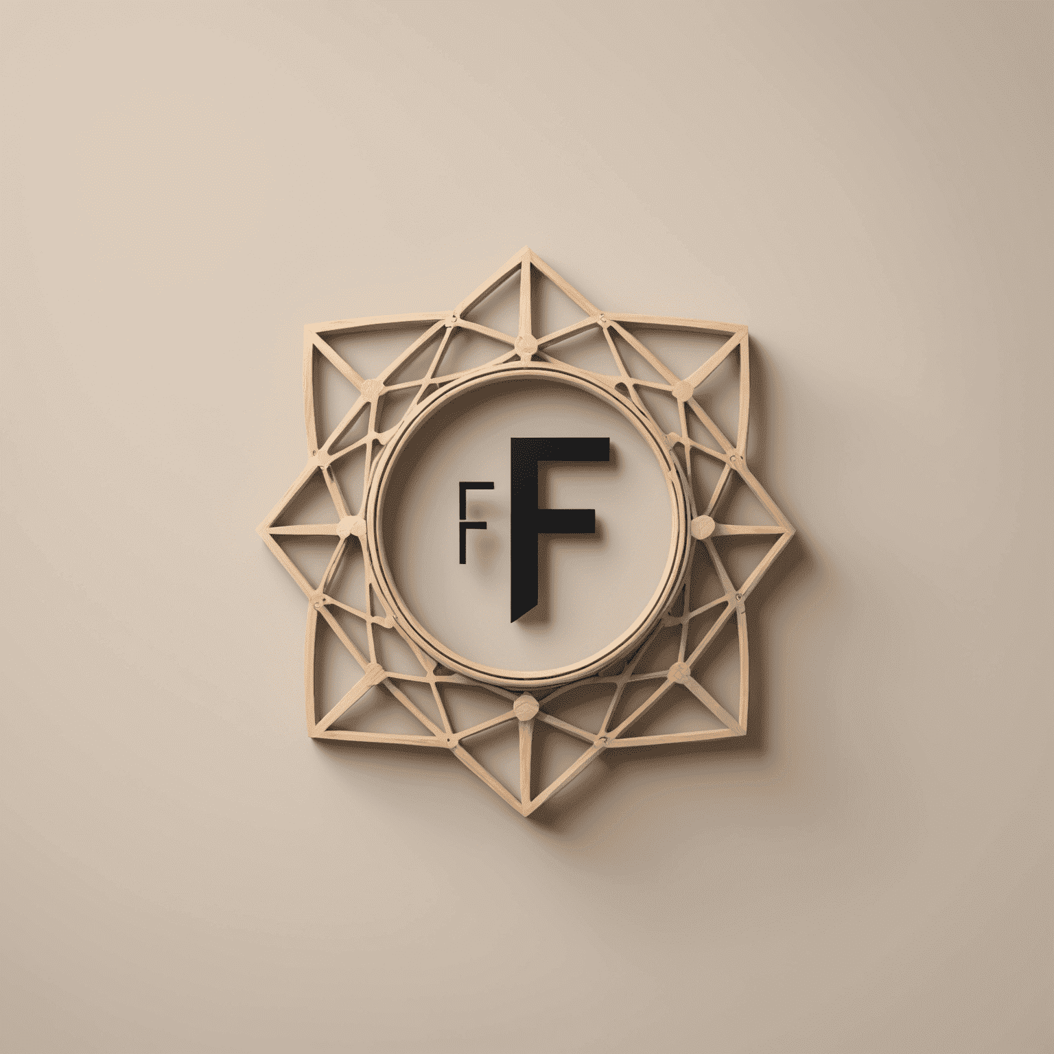 Figma Design logo featuring a stylized 'F' with interconnected nodes, representing collaboration and design systems