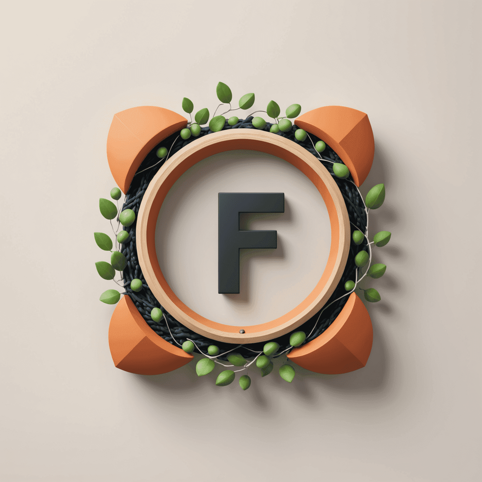 Figma Design logo featuring a stylized 'F' with interconnected nodes, representing collaboration and design systems