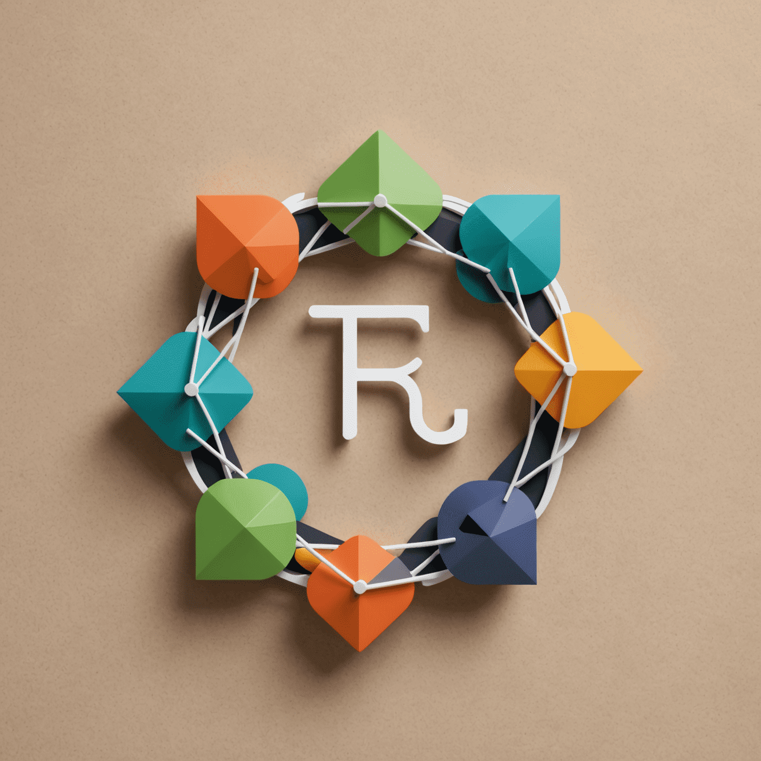 Figma Design logo featuring a stylized 'F' with interconnected nodes, representing collaboration and design systems