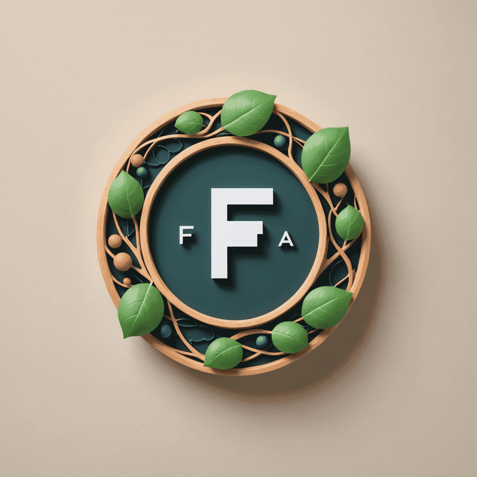 Figma Design logo featuring a stylized 'F' with interconnected nodes, representing collaboration and design systems