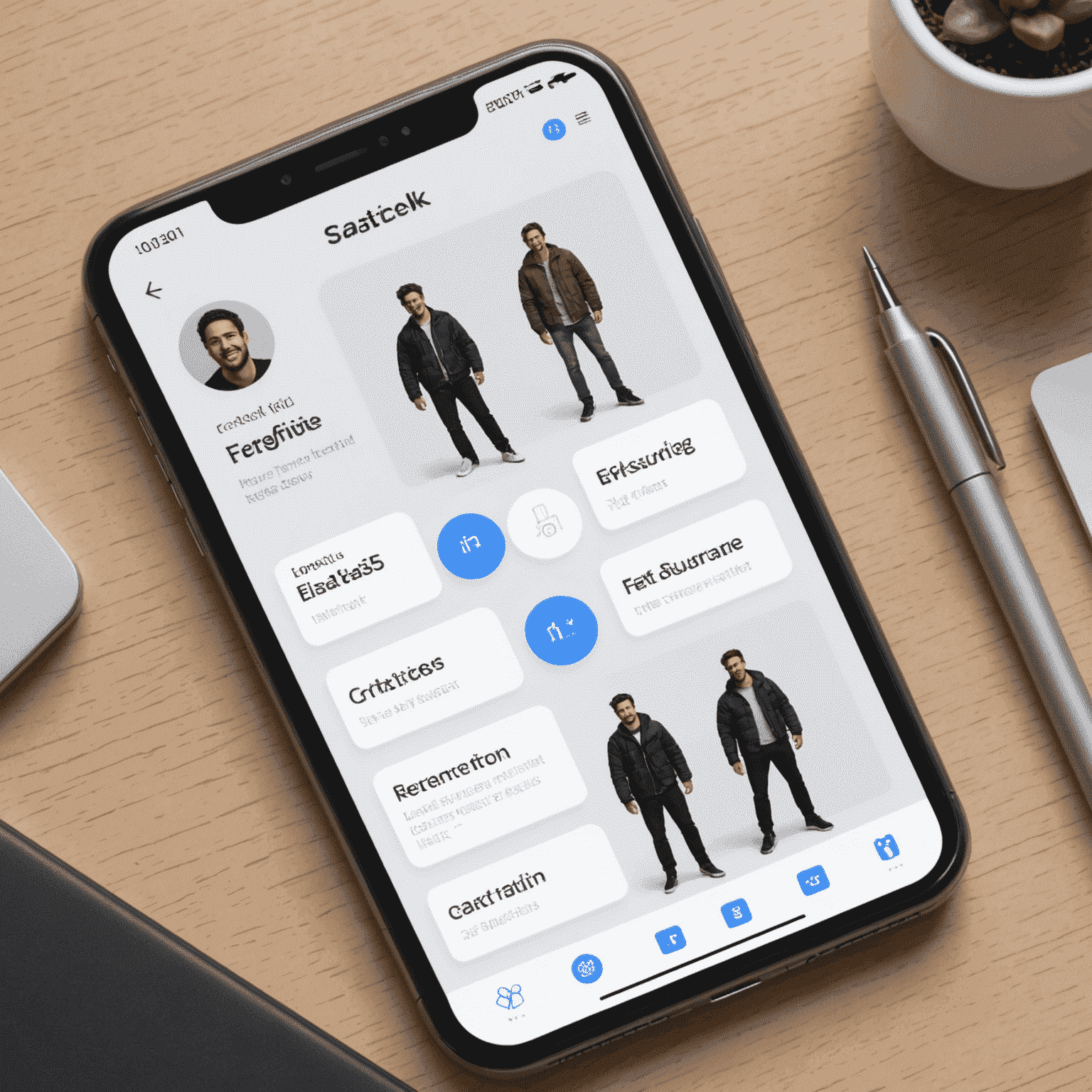 A custom Figma plugin interface, showcasing extended functionality and automation features